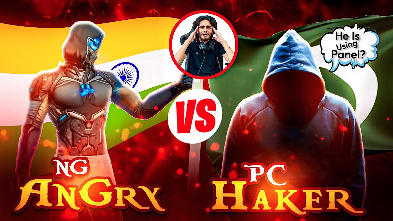 Ng Angry VS Pakistan Pc Hacker 😳🔥 He is Using Panel ?@BlackShoutGaming live🔥