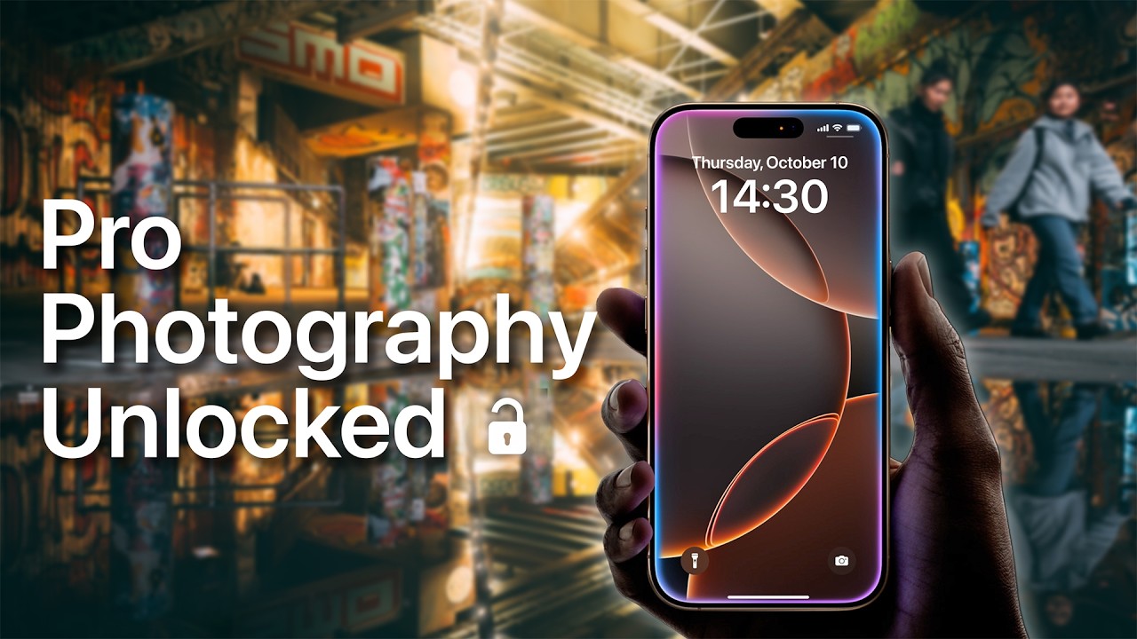 Фотосъёмка на iPhone 16 Pro Max | Лондонские улицы от первого лица | Режим RAW и ручной режим в п...