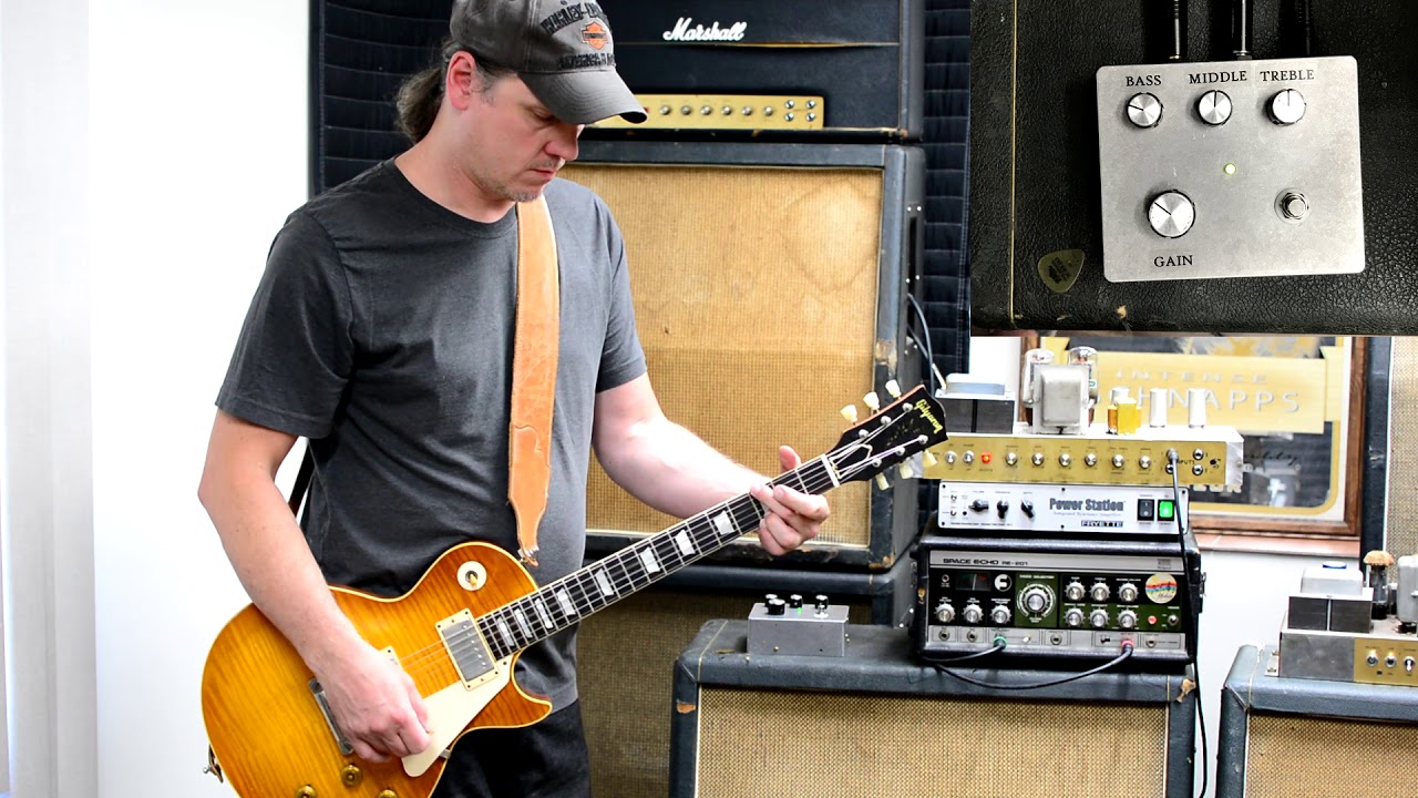 SupaBoost with JTM 45 and Space Echo