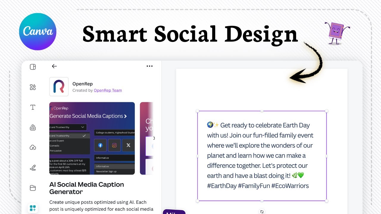 Как использовать Canva AI для создания постов в социальных сетях