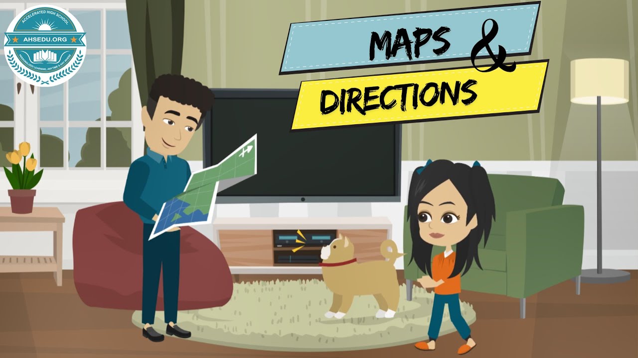 Reading Maps and understanding Symbols | The Captain AHS-show | Best Learning Videos for Kids.