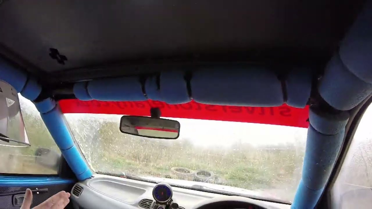 silverstone rally school helmet pov