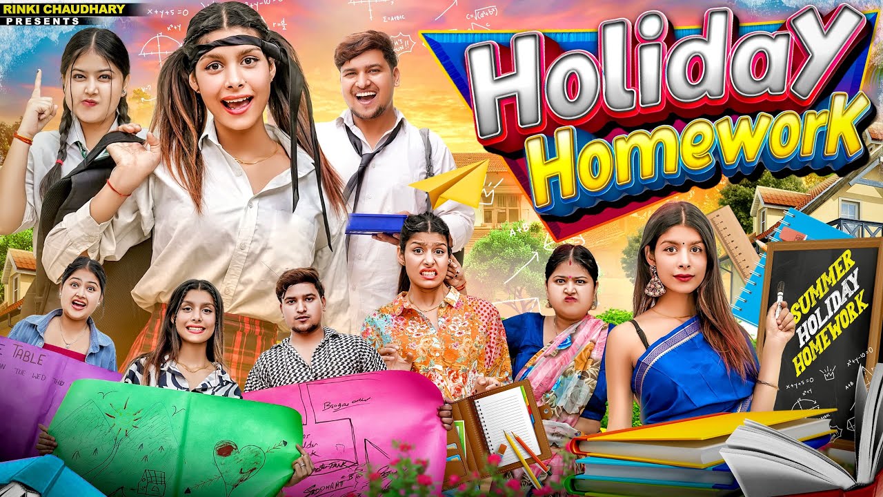 Holiday Homework || School Holidays || Topper Vs failurer || Rinki Chaudhary