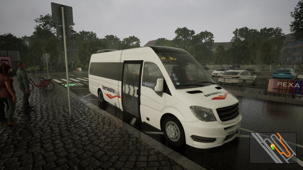 Fernbus Simulator | Mercedes-Benz Sprinter | Gameplay