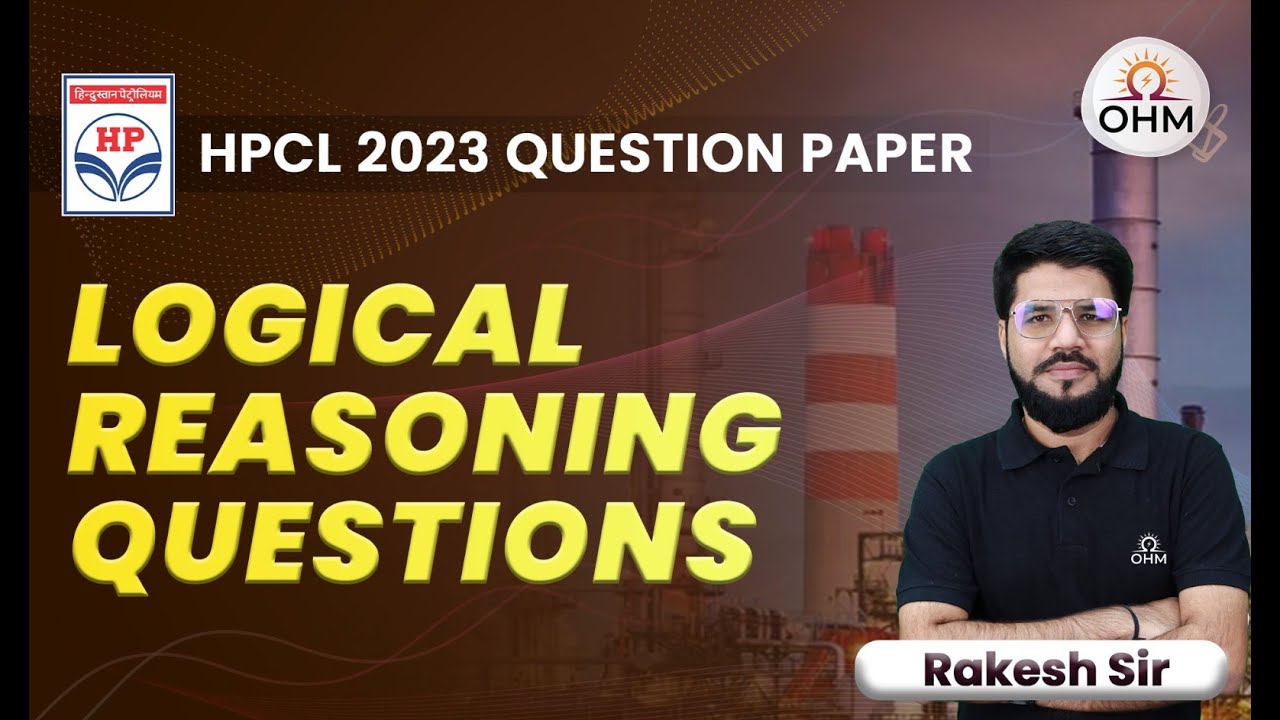 HPCL 2023 Question Paper | Logical Reasoning (Intellectual Potential) Questions | 