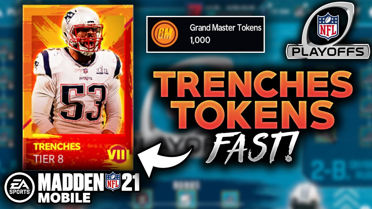 HOW TO GET TRENCHES TOKENS w/ Playoffs! - Madden Mobile 21