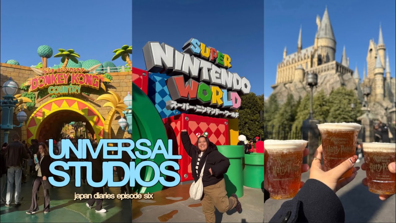 japan diaries 🎢 universal studios