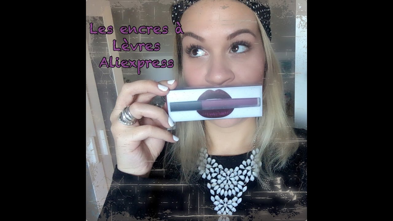 *HAUL* les encres à lèvres... 3 ALIEXPRESS