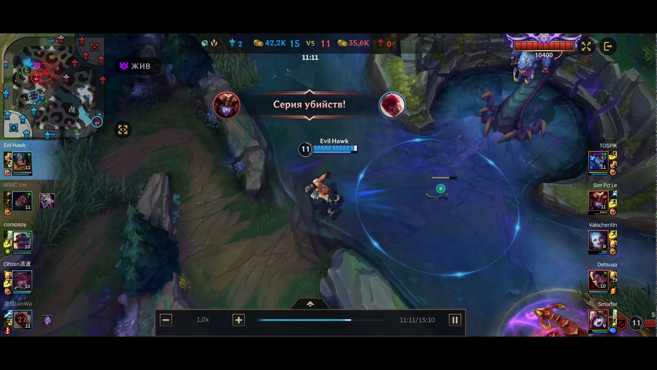 Olaf OP | Pentakill 1 vs 5