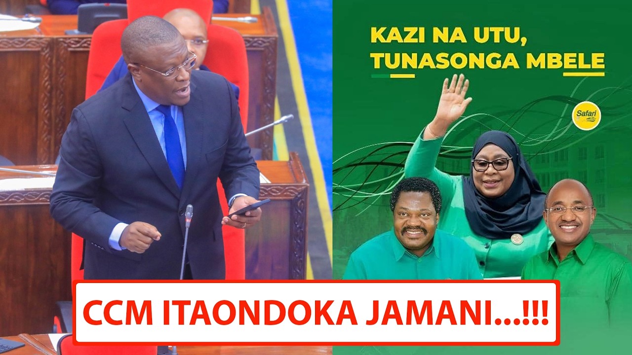 KAULI YA KAZI NA UTU YAMVURUGA NAPE "KAZI NA UTU TUIONE, TUSIMUMUNYE MANENO/CCM ITAONDOKA...!!!"