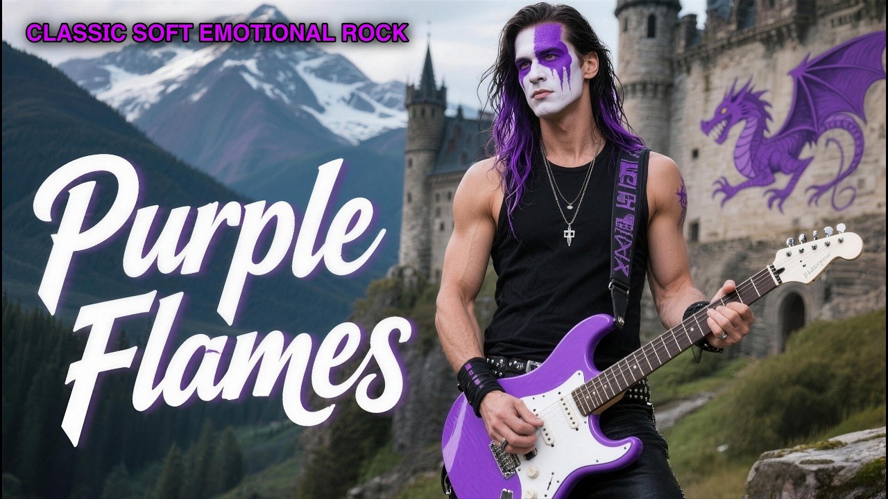 Purple Flames – Classic Soft Rock Ballad | Emotional Soft Rock (Full Song)