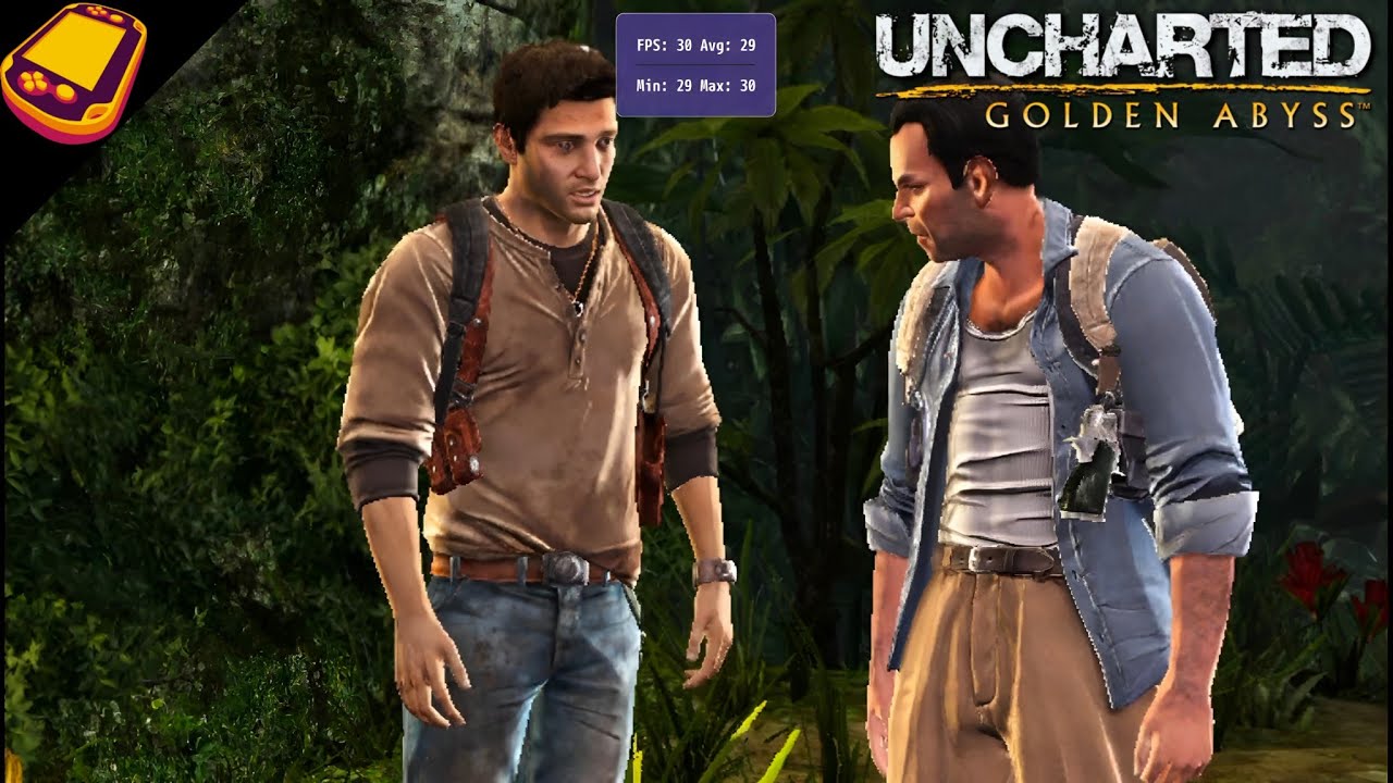 Uncharted: Golden Abyss | 30fps Best Setting | Vita3K