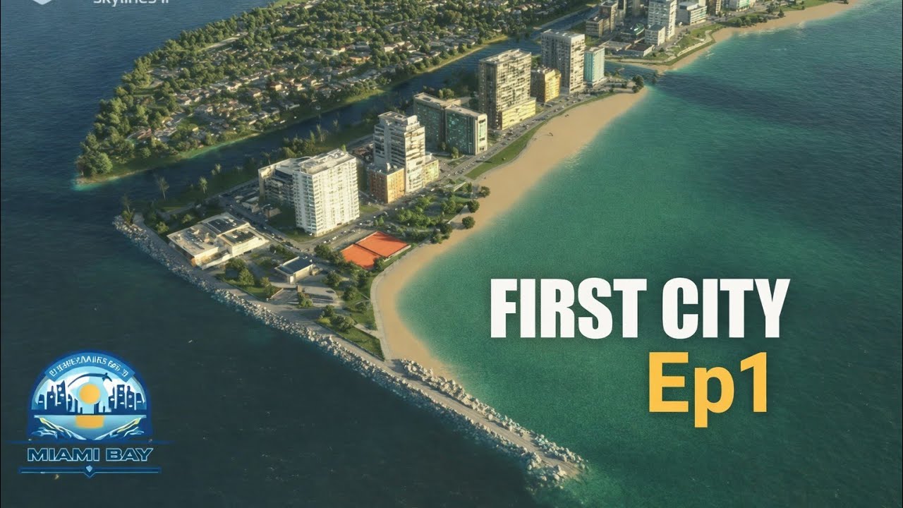 Building My First Coastal City in Cities Skylines 2 [Ep.1]