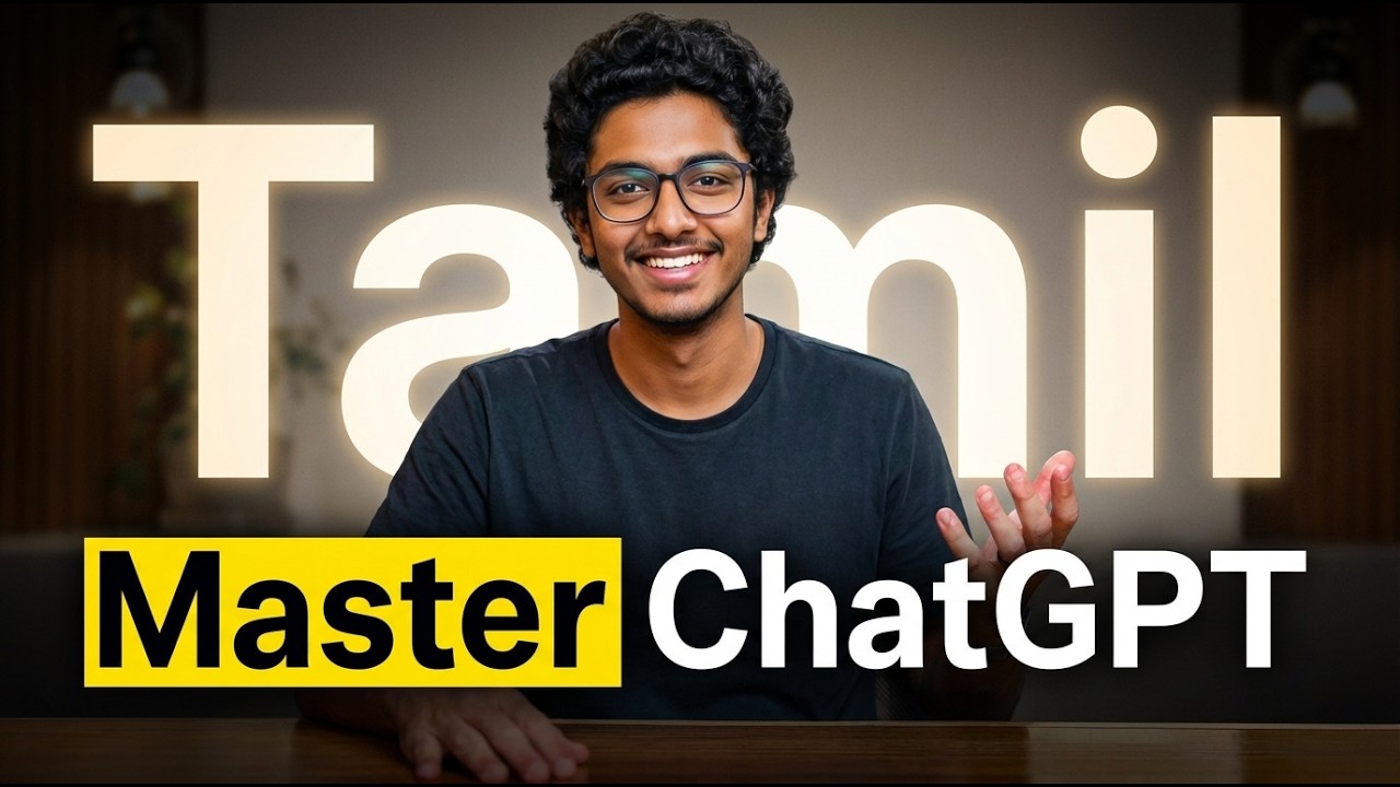 How to use ChatGPT correctly in Tamil | ChatGPT Tamil | ChatGPT Free Course in Tamil | #chatgpt