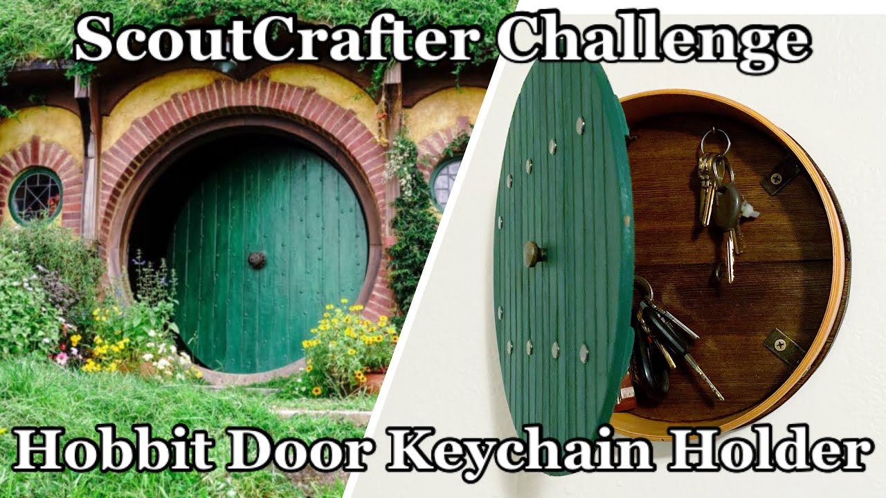 LOTR Hobbit Door Key Cabinet Scoutcrafter Challenge