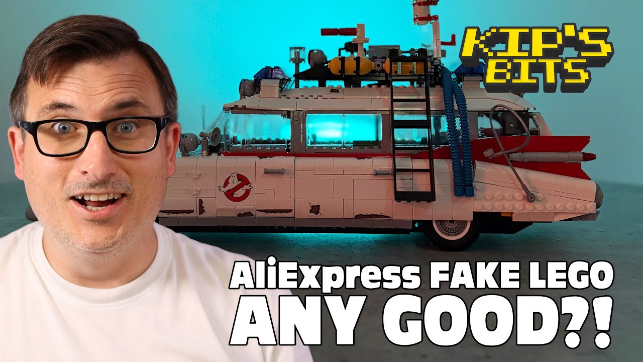 Is DUPE LEGO from AliExpress any good? Fake LEGO ECTO-1 Build