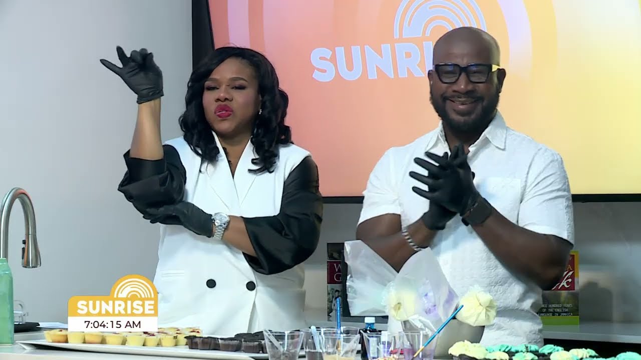 В Nuova Bistro показали, как украшать кексы | Sunrise | CVMTV