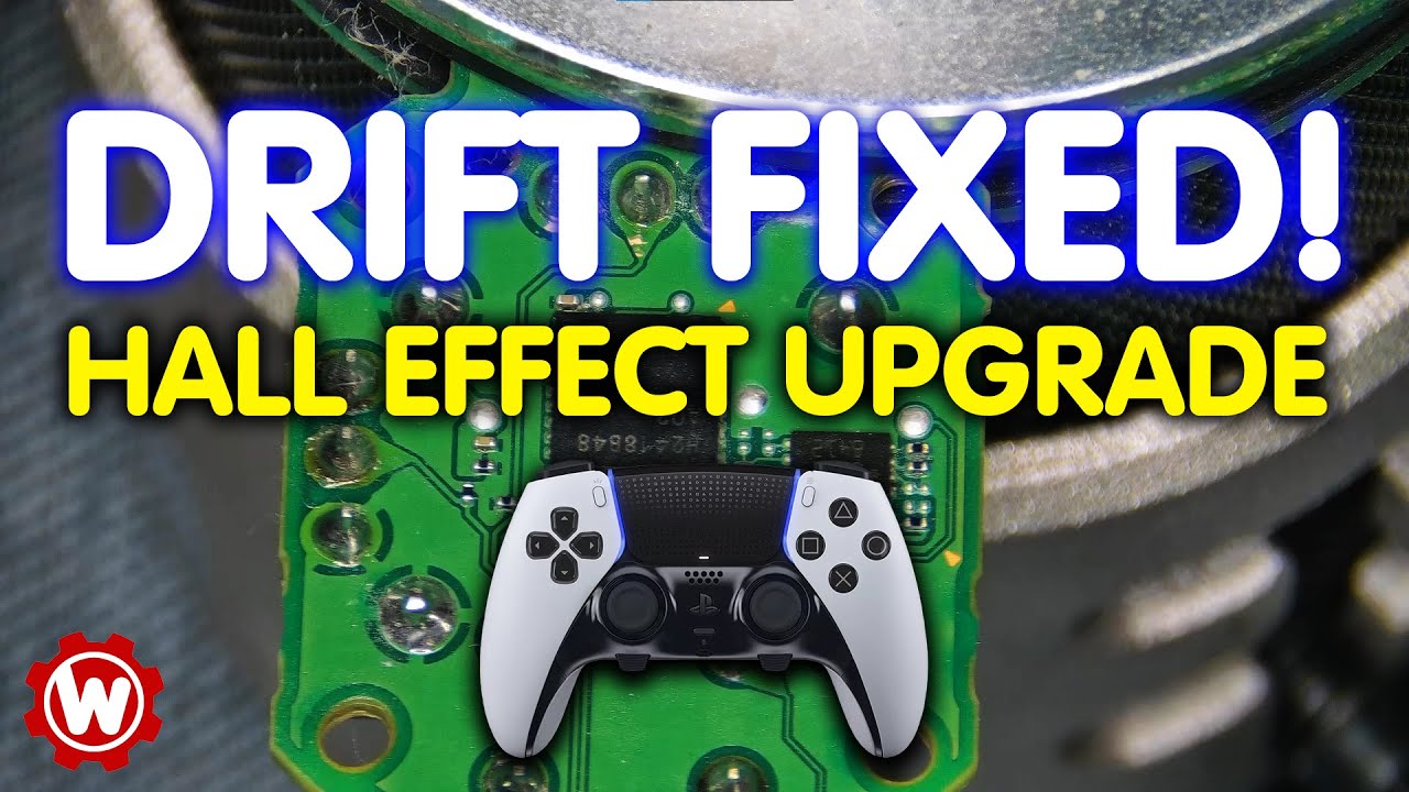 PS5 DualSense Edge Full Stick Replacement! Hall Effect Upgrade