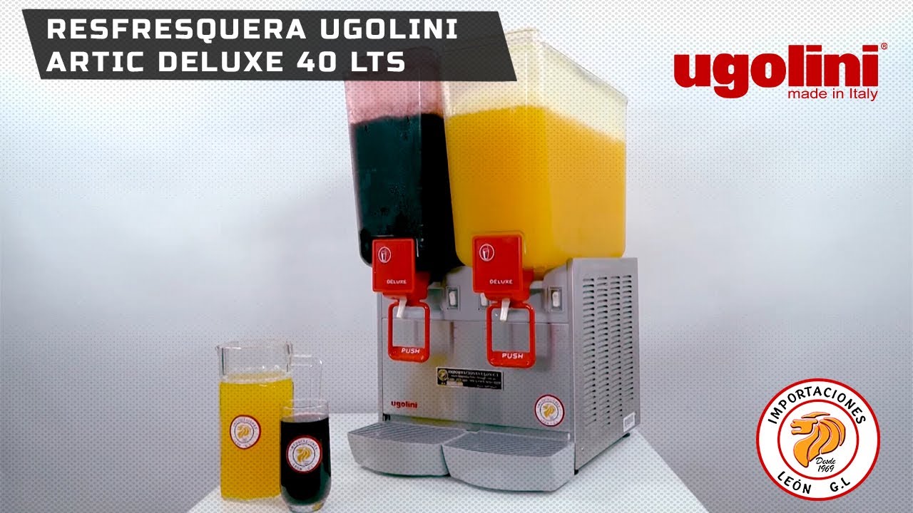 Refresquera UGOLINI ARTIC DE LUXE 40 litros  IMPORTACIONES LEON G.L
