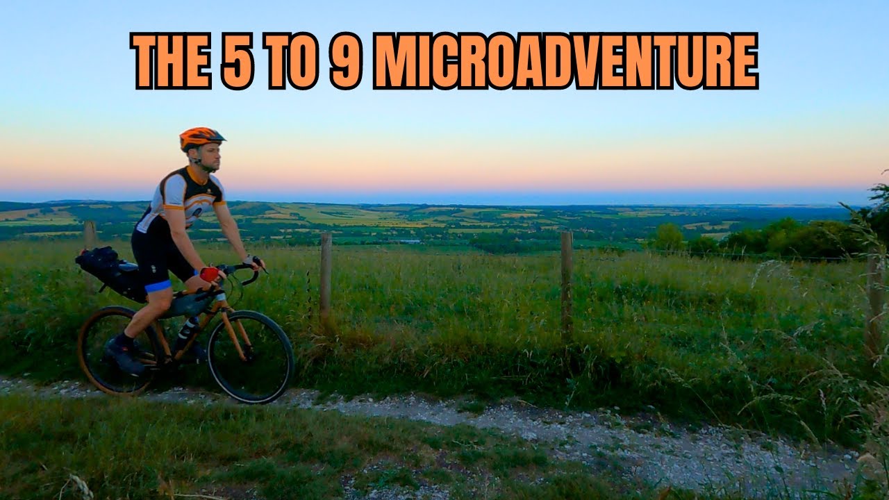 A 5 to 9 Microadventure | Cycling and Camping on a Hill
