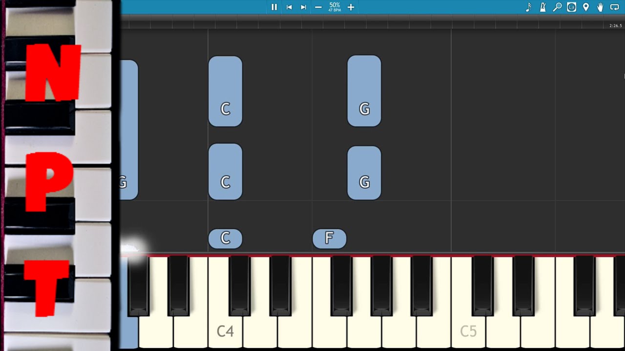 Taylor Swift - Out Of The Woods Grammy Acoustic Version - Piano Tutorial - How to play