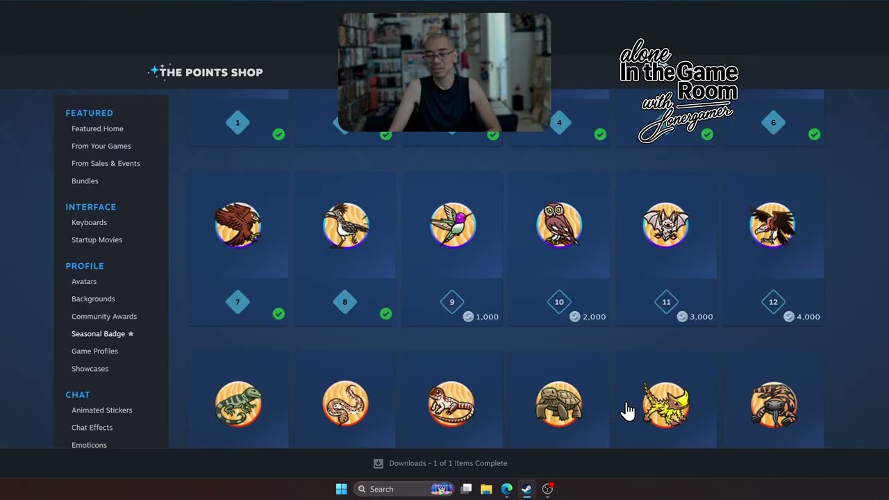 Steam Seasonal Badge | Summer 2025