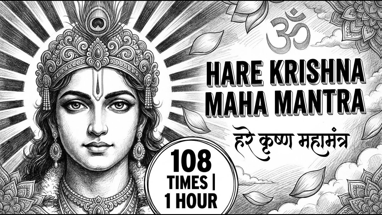 🔥 HARE KRISHNA MANTRA 108 Times | Powerful Chanting for Ekadashi | हरे कृष्ण महामंत्र