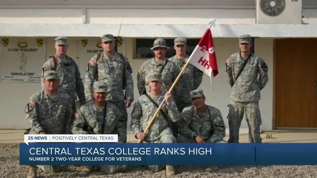 CTC ranked 2nd best 2yr college for vets