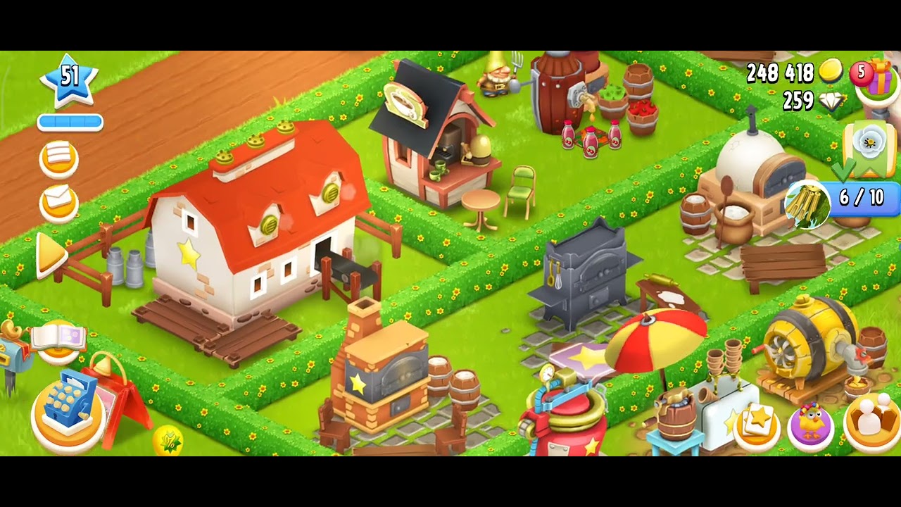 Hay Day - Level 51 ,How To upgrade Silo 875 💚🌻✨