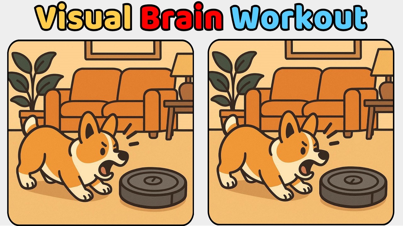 Spot The Difference : Visual Brain Workout! [Find The Fifference]