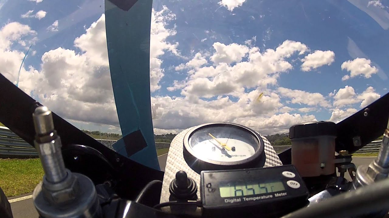 RG500 On board at Hampton Downs