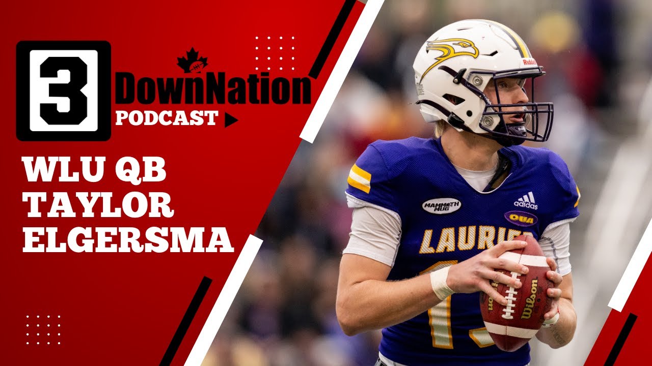 Wilfrid Laurier University QB Taylor Elgersma Aims at Vanier Cup, Professional Career in NFL or CFL