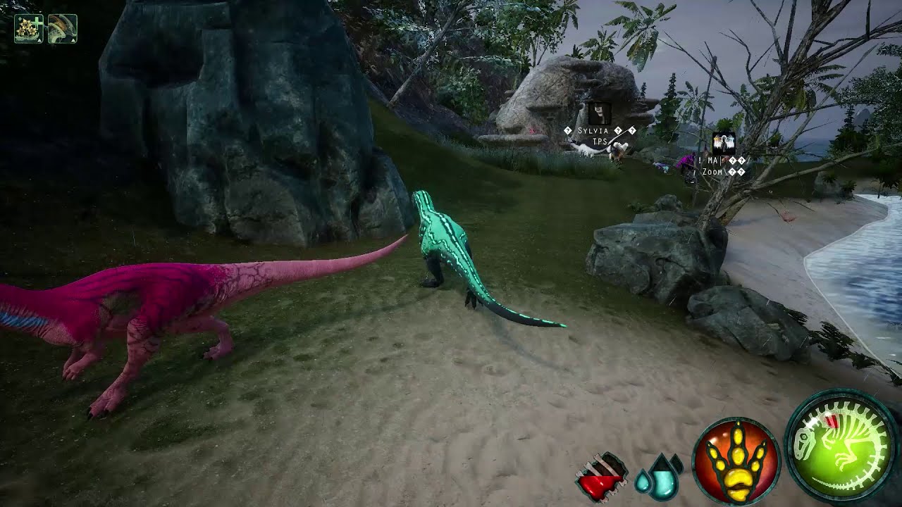 Beasts of Bermuda Атака Мег на стадо.