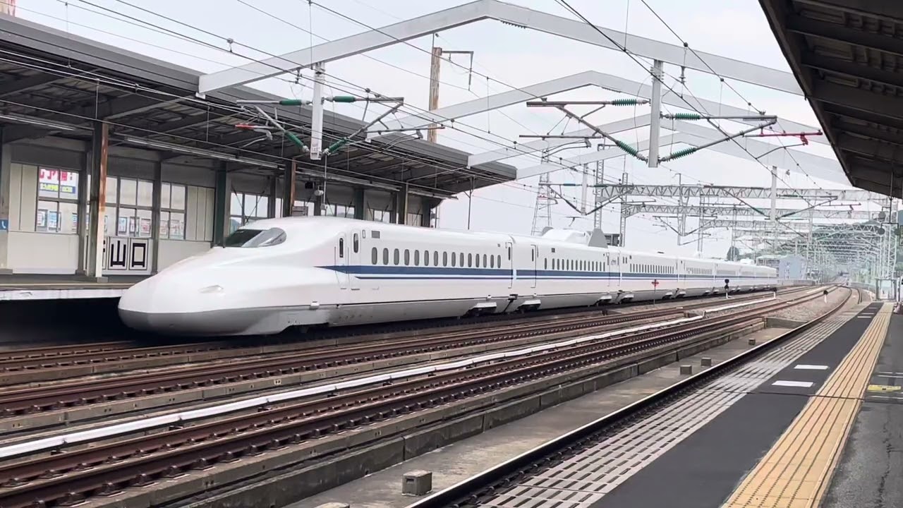 N700系P4編成試運転