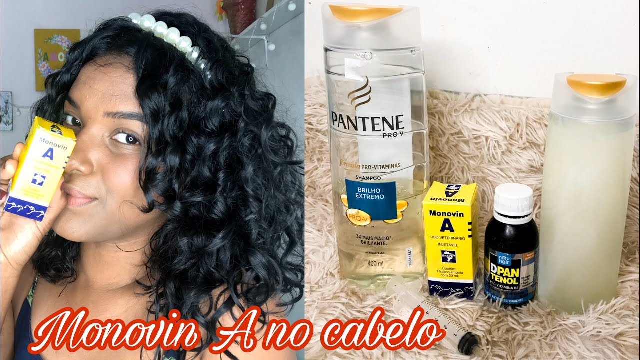 MONOVIN A SHAMPOO BOMBA RECEITA 2020 CRESCIMENTO CAPILAR|LAURA BARBOSA