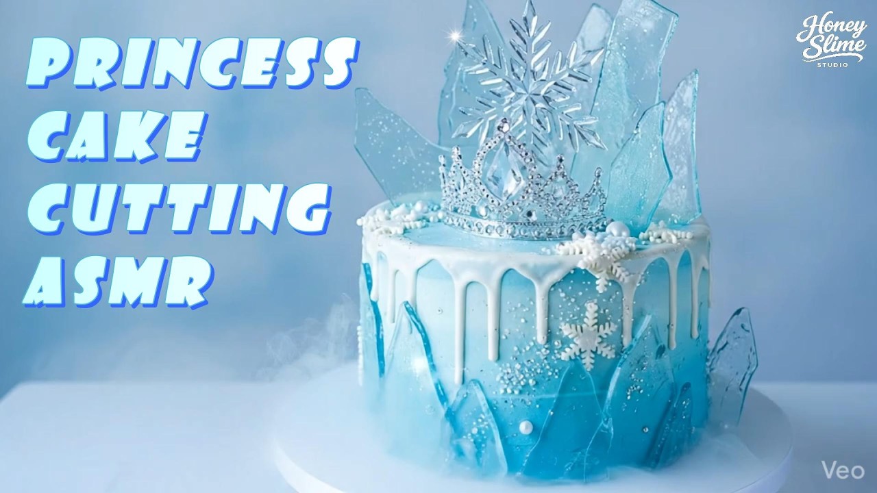 Princess Cake Cutting ASMR 🎂👑| Magical Fairytale Cakes| Beautiful & Satisfying
