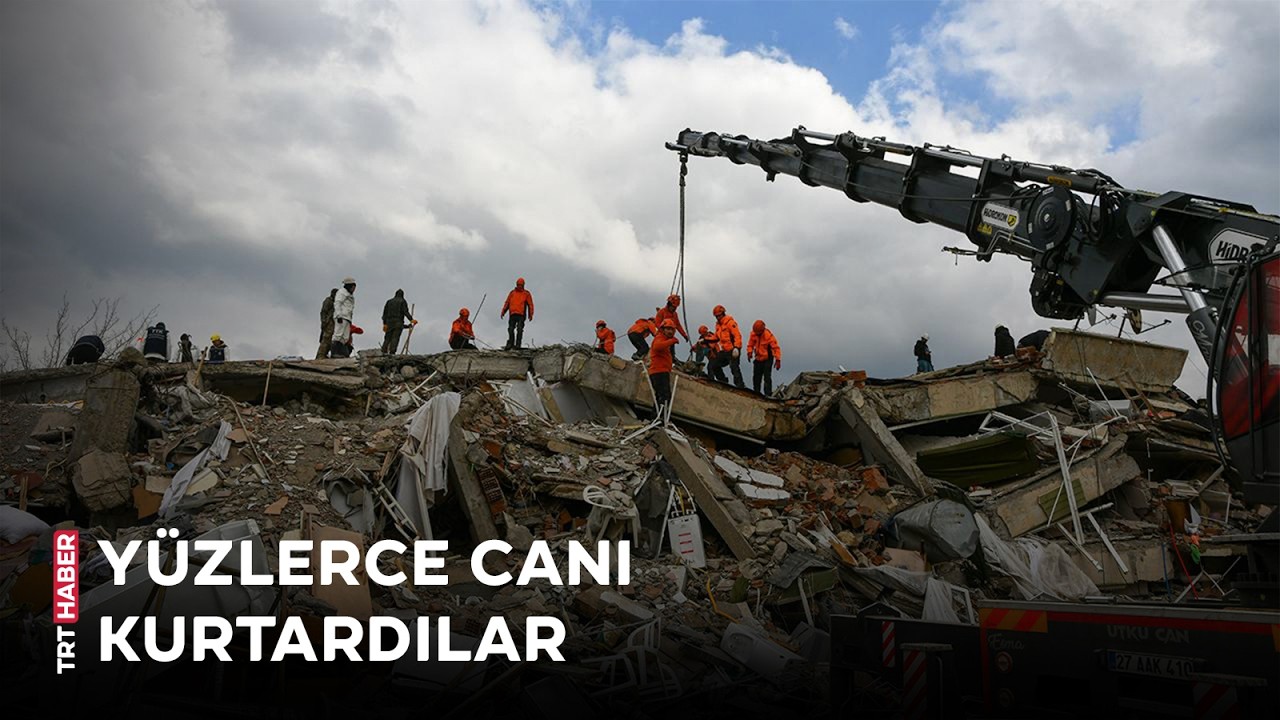 Tunceli AFAD ekipleri 6 Şubat depremlerinde de sahadaydı