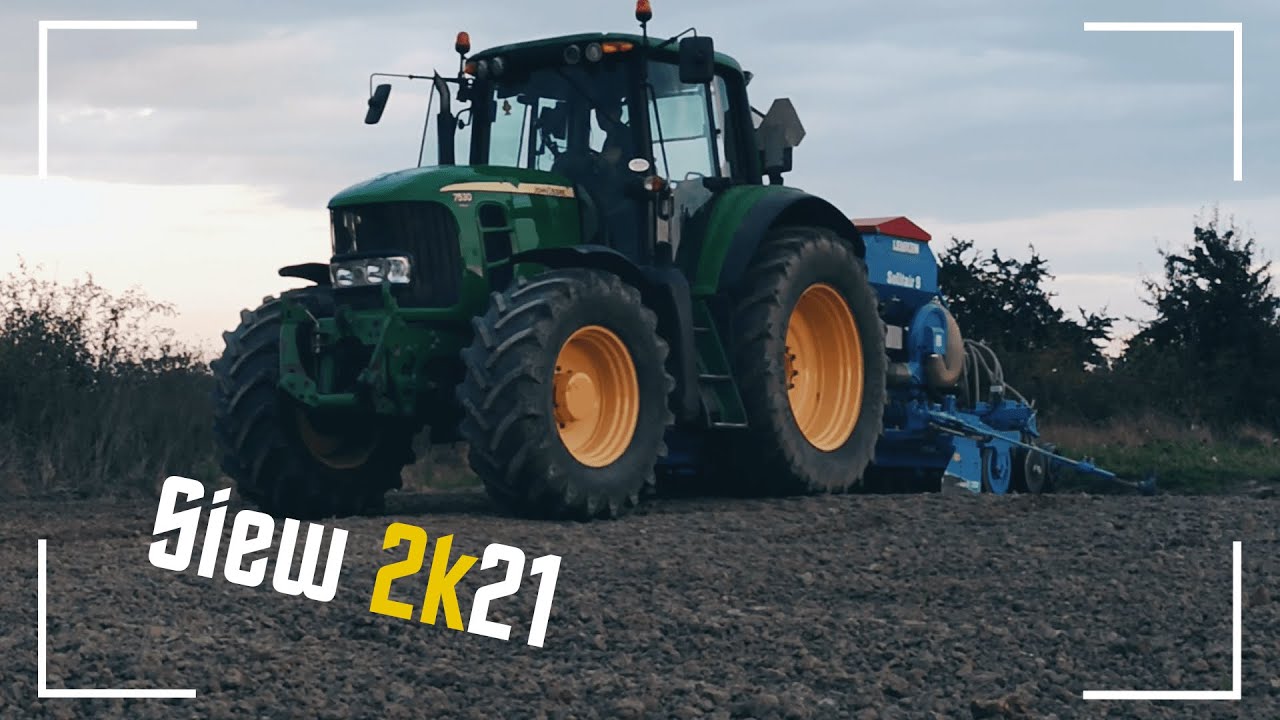 ☆Siew  2021☆John Deere 7530 Premium & Lemken Solitair 9/300 ㋡Agro Kurcew㋡