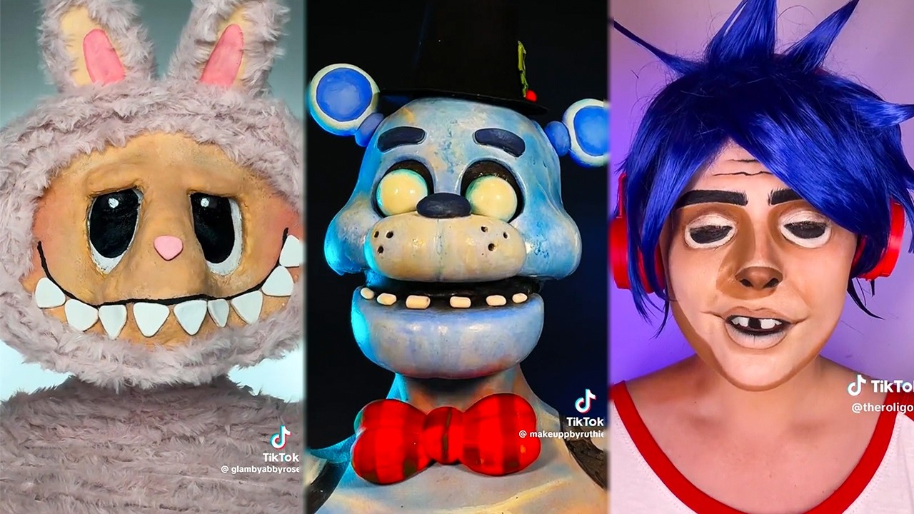 SFX Makeup Ideas: Fnaf, Labubu, Gorillaz
