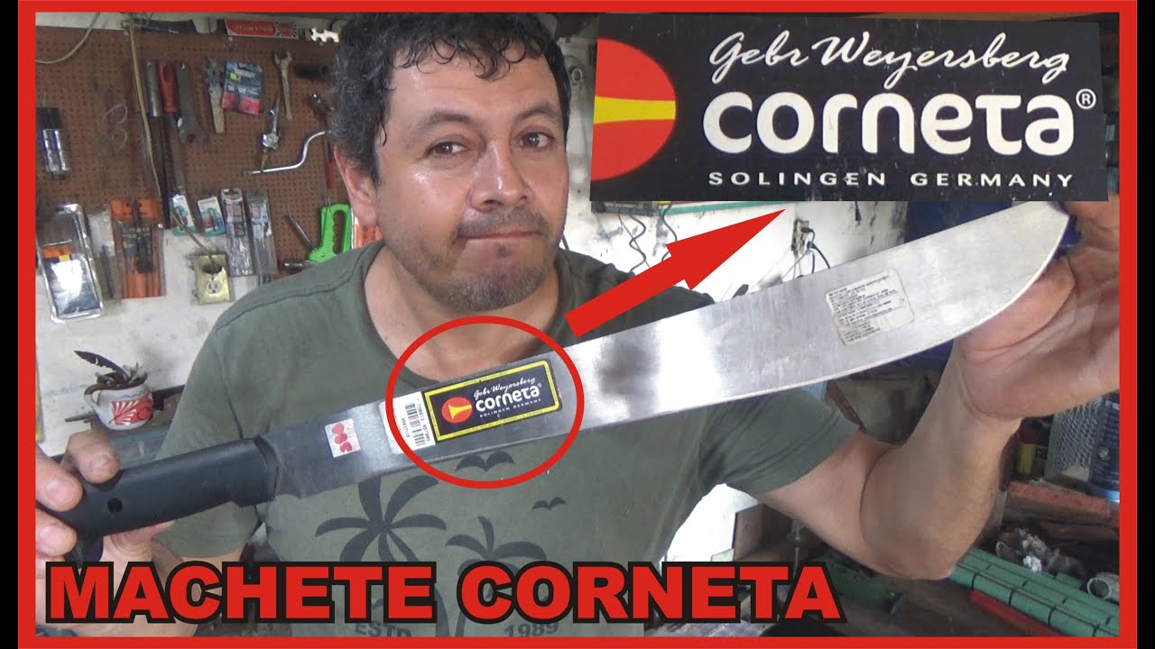 ES BUENO EL MACHETE CORNETA?  HECHO EN SOLINGEN ALEMANIA?