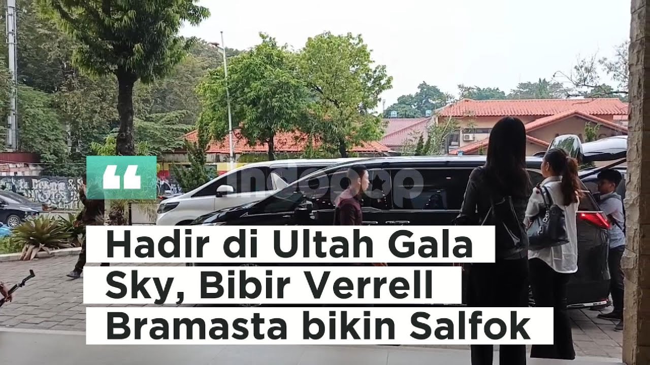 Hadir di Ultah Gala Sky, Bibir Verrell Bramasta bikin Salfok
