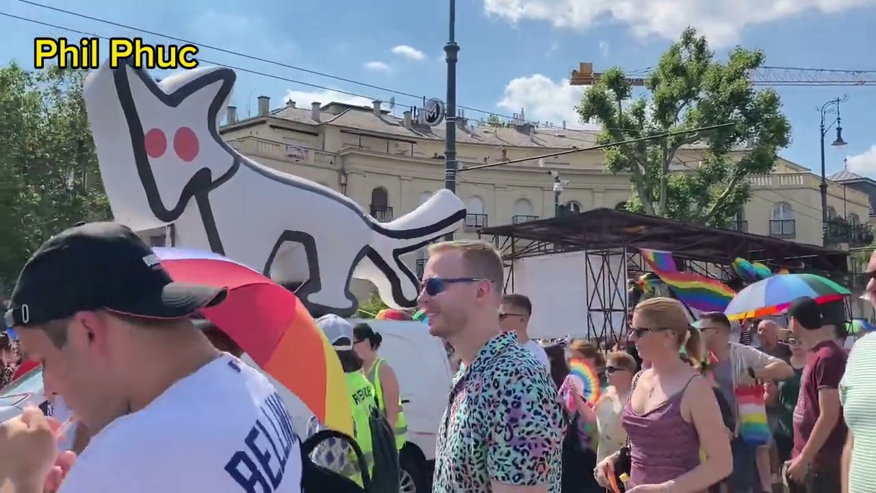 Part 2 - Budapest Pride 2023 - Saturday 15/07/2023