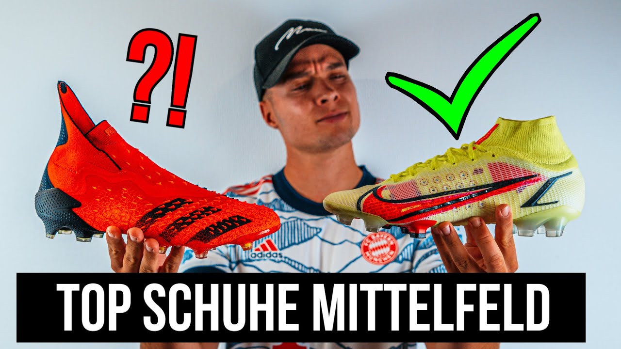 Die BESTEN Fußballschuhe für Mittelfeldspieler!