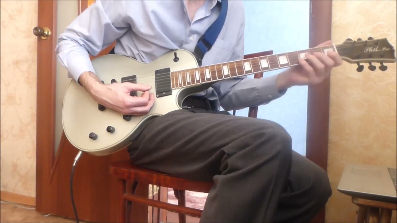 Conseulo Velasques   Besame Mucho на электрогитаре под сопровождение