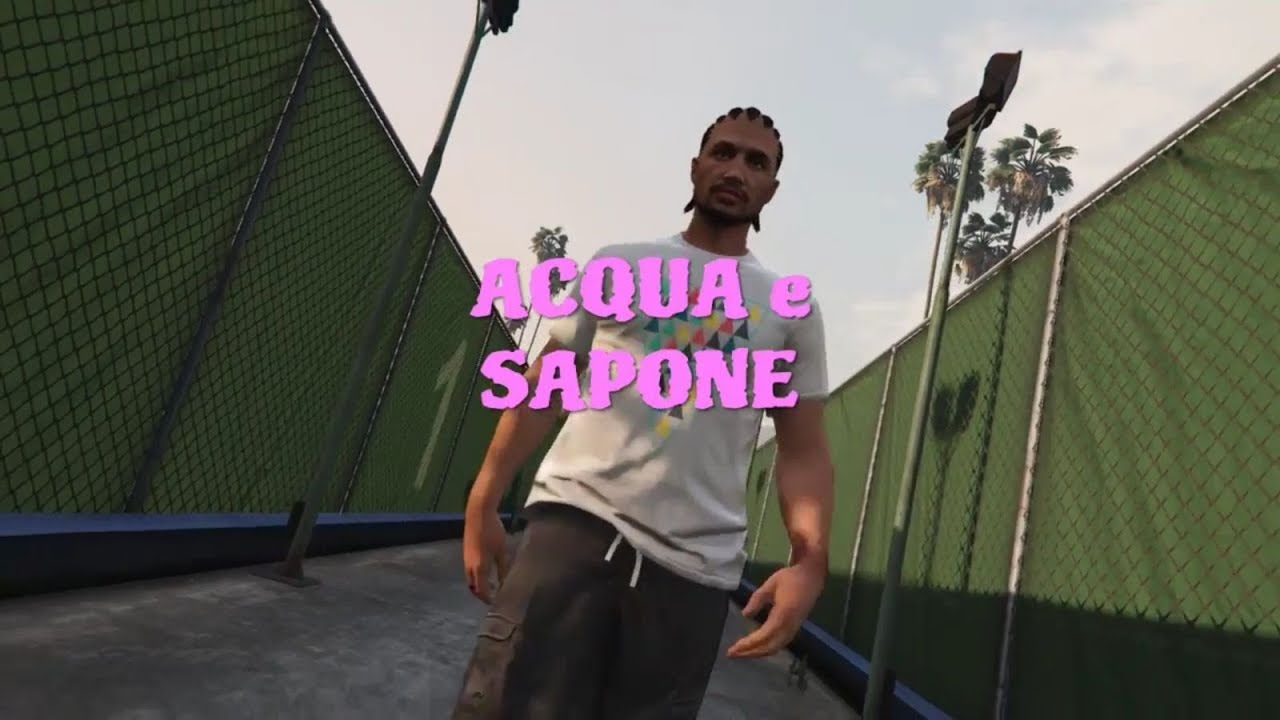 POISCHIC - ACQUA E SAPONE (feat TWONO) [GTA MUSIC VIDEO]