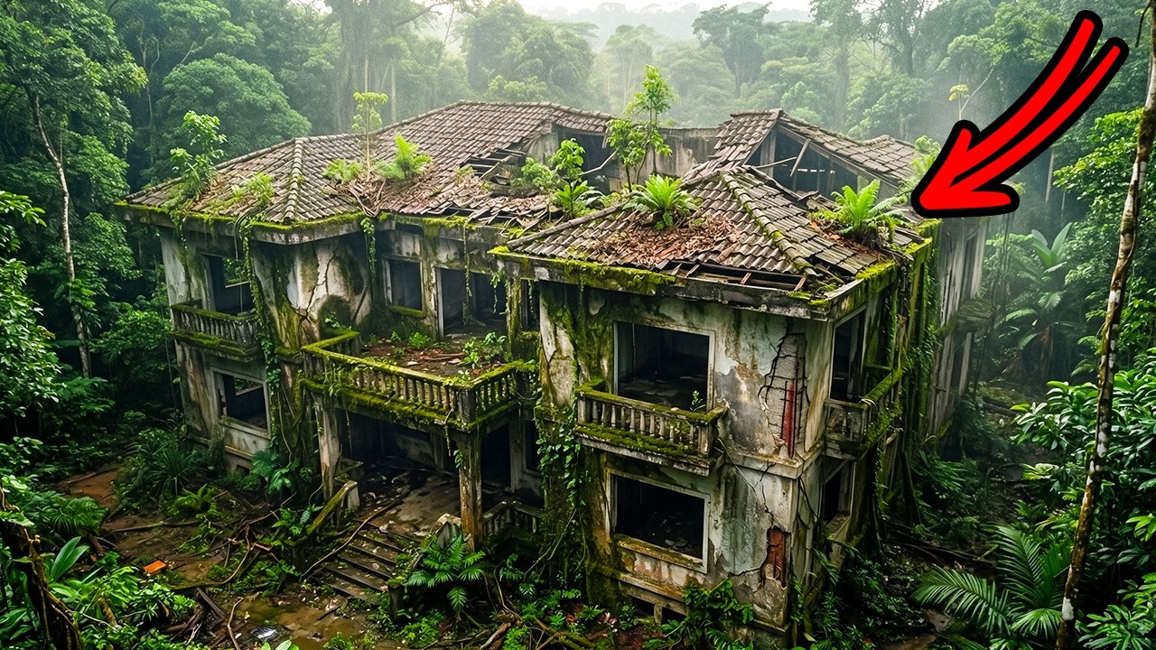 Abandoned Jungle Mansion Turned Into a Luxury Jungle Mansion | Full Build ASMR Transformation