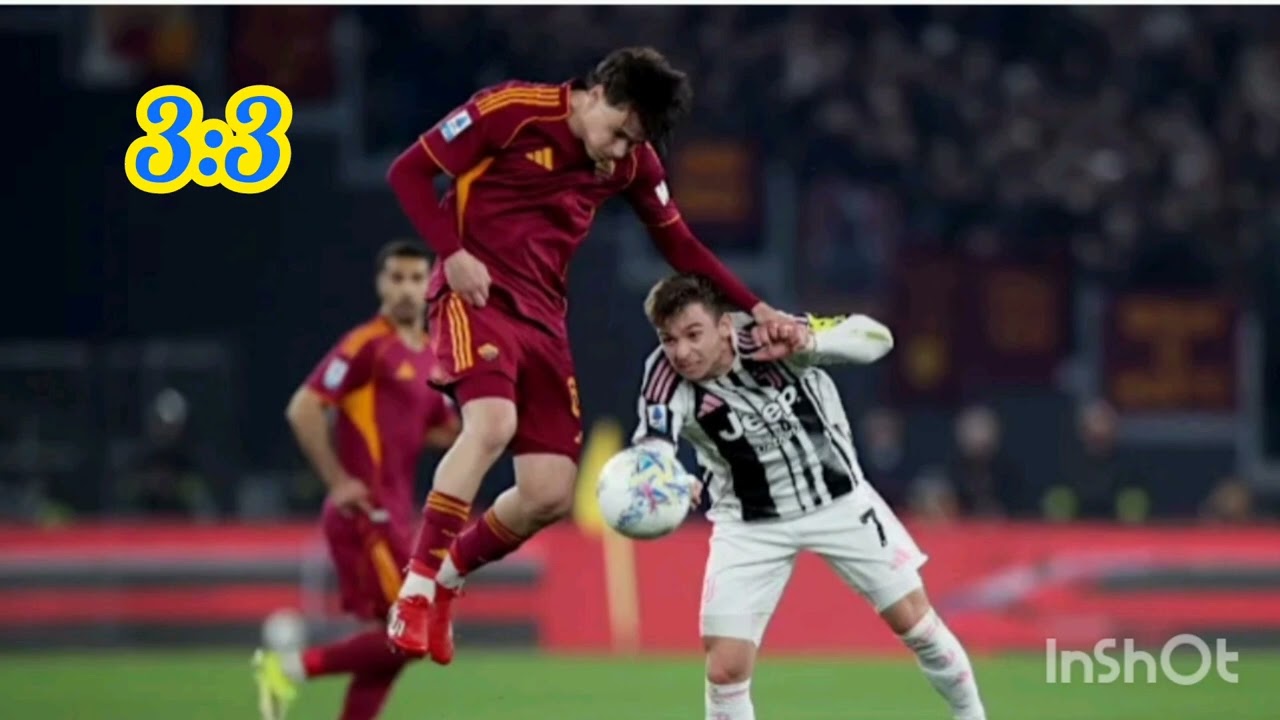 AS Roma 3:3 Juventus Cumbia