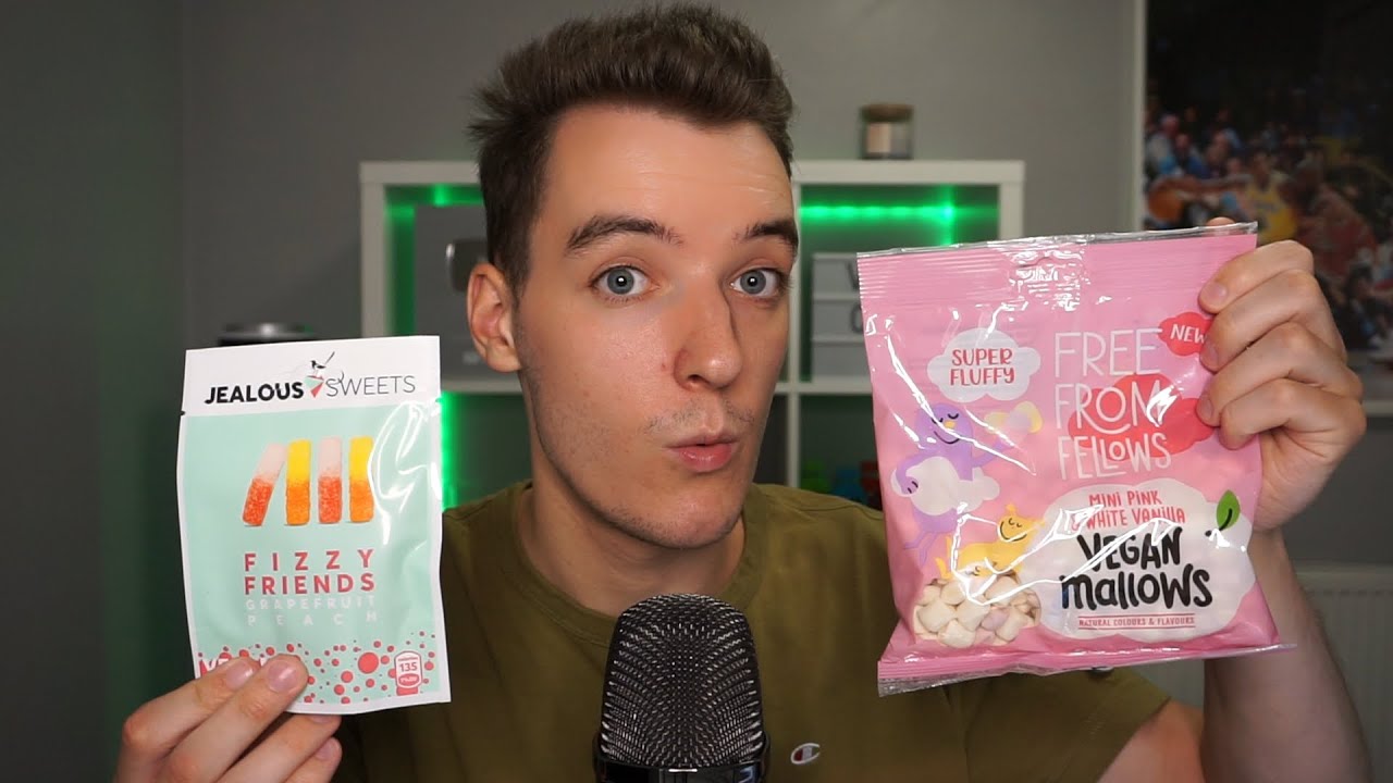 [ASMR] Trying Vegan Candy