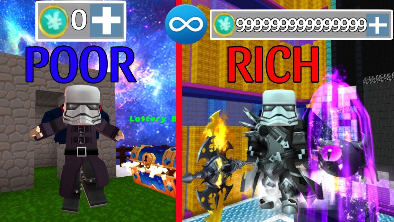 Life of Hcaking Coins | Reaching 999999 Coins + Rank 1 in Skyblock BlockmanGo 1 hour Video