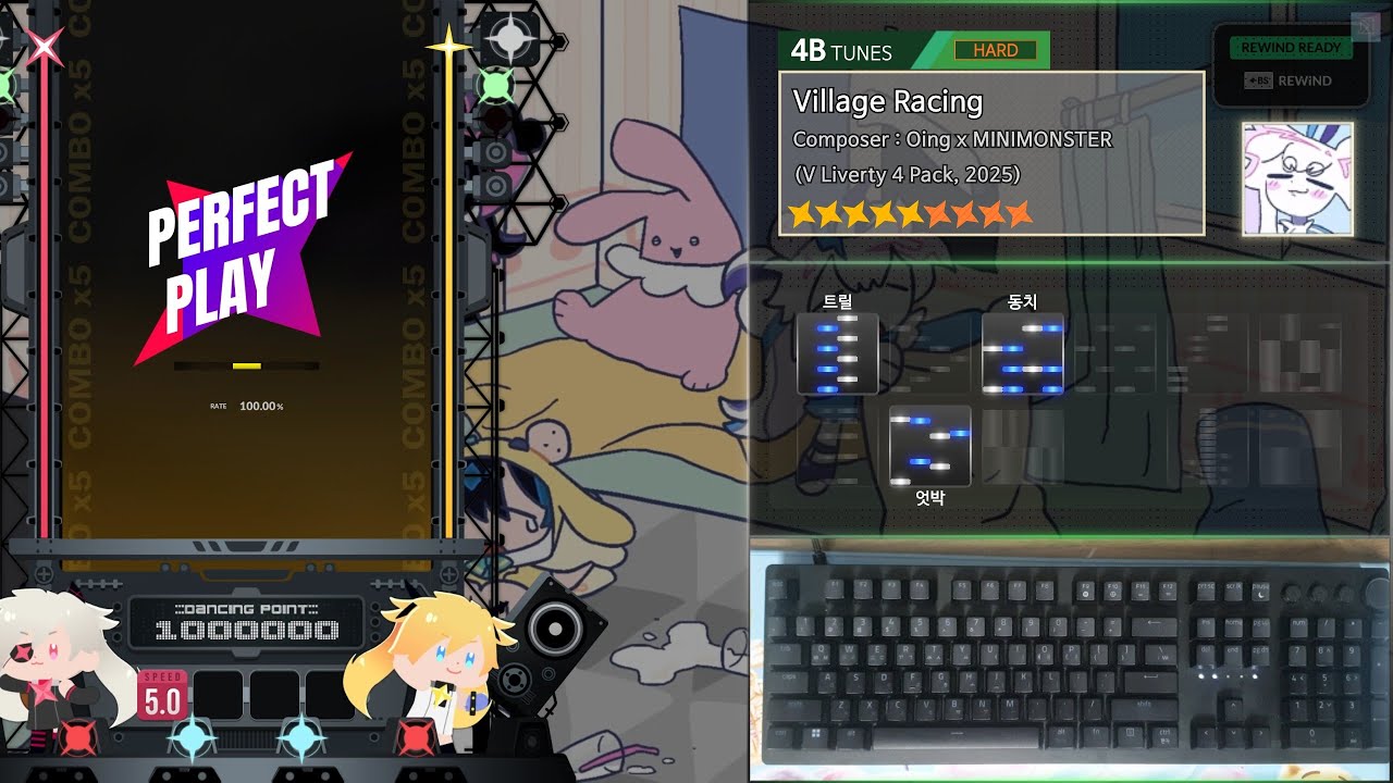 [DJMAX RESPECT V] Village Racing | 4B HD | ★9